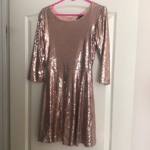 FOREVER 21 Pink Sequin Dress